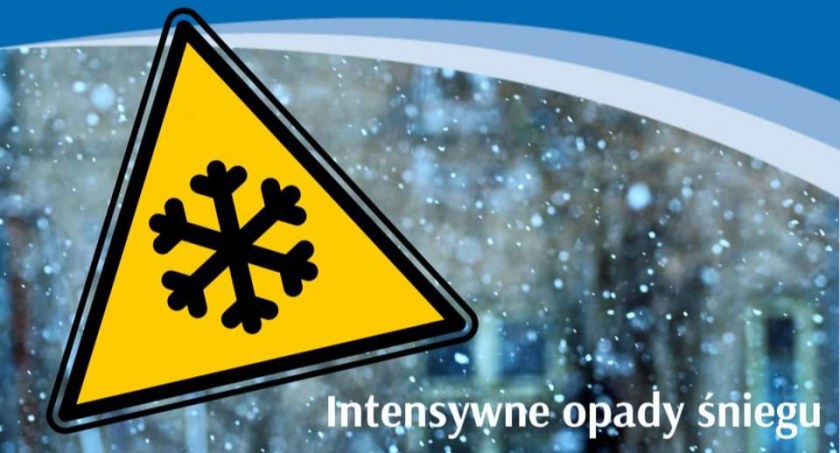 Intensywne opady śniegu