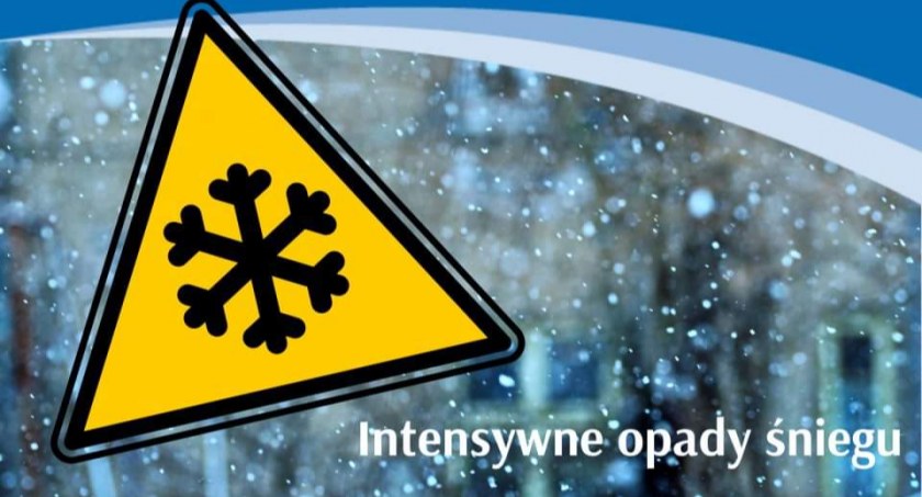 Intensywne opady śniegu
