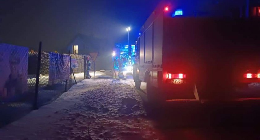 Pożar budynku gospodarczego 