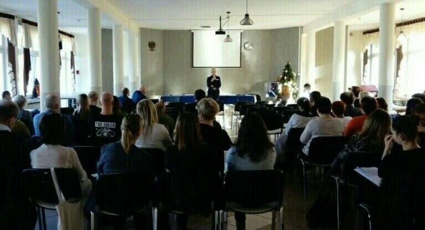 Spotkanie policjantów z nauczycielami