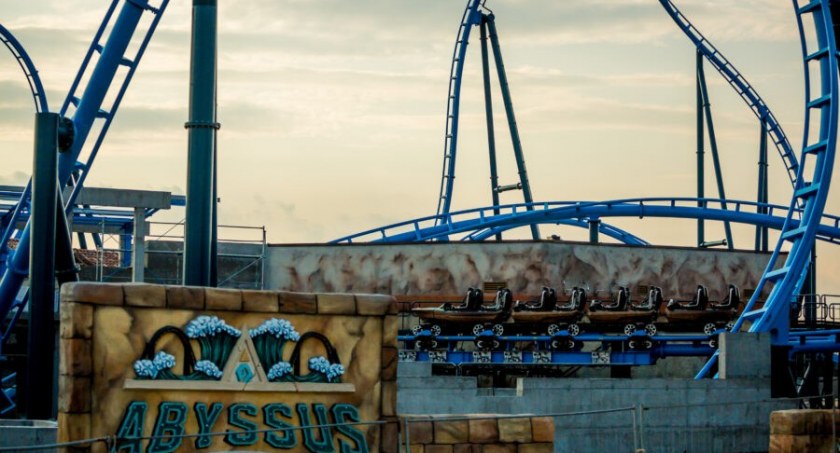 EnergyLandia  Roller Coaster Abyssus