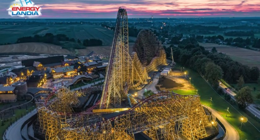 EnergyLandia Roller coaster Zadra