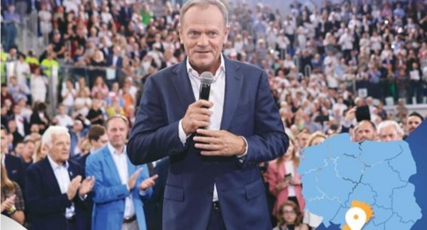 Donald Tusk w Żywcu 