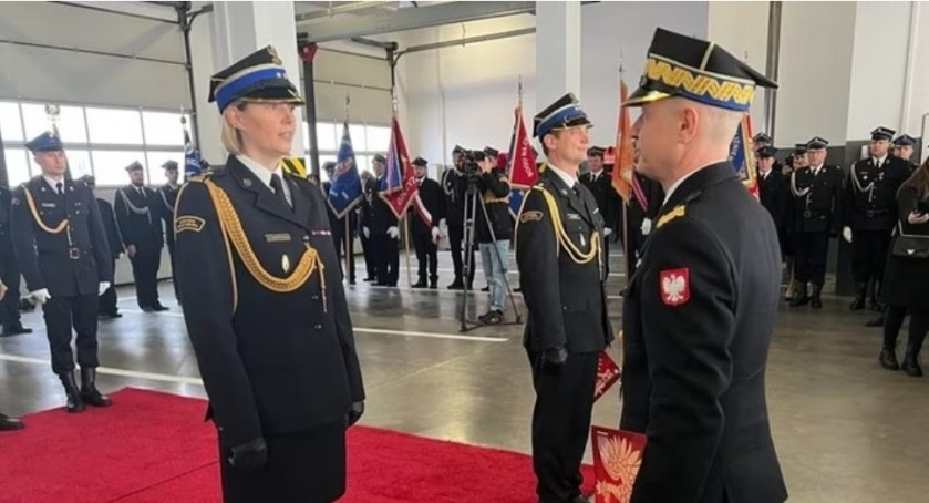 Pierwsza kobieta Komendant Straży Pożarnej w Polsce