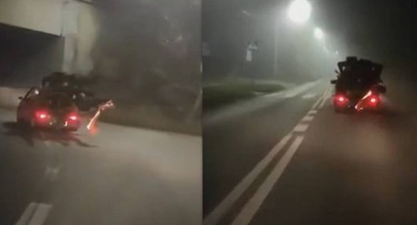 Kierowca ciężarowego Cinquecento znów w akcjii 