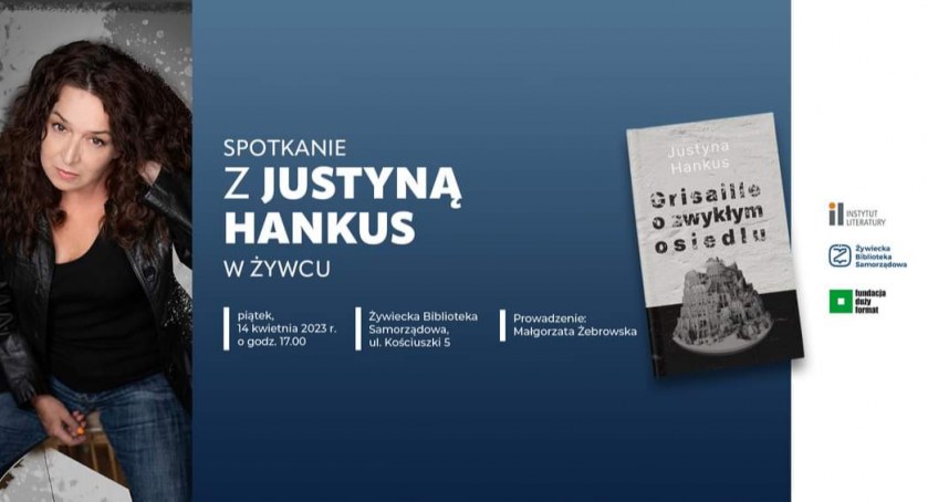 Spotkanie autorskie z Justyną Hankus