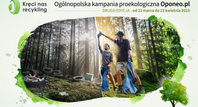 Oponeo.pl rusza z drugą edycją ogólnopolskiej kampanii Kręci Nas Recykling 