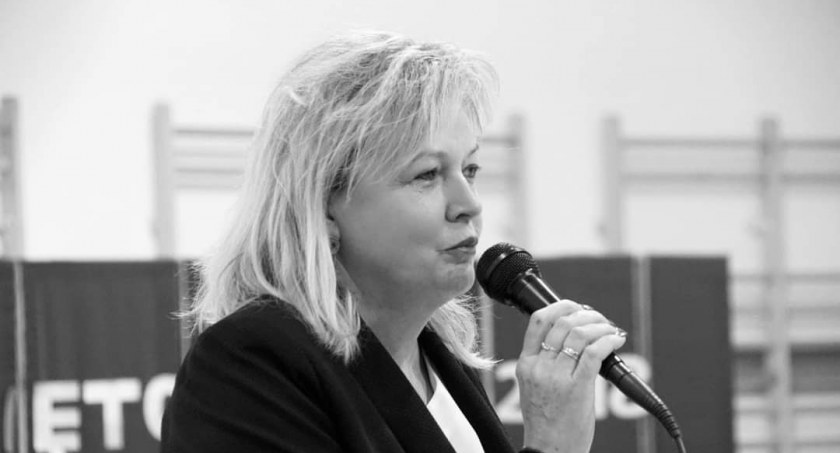 Zmarła mgr. Anna Polak dyrektor Zespolu Szkolno-Przedszkolnego w Leśnej