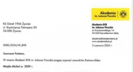 Młody Talent z Żywca w Akademii BVB im. Łukasza Piszczka!