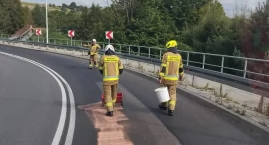 Interwencja OSP Łękawica na ul. Żywieckiej