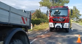 Wypadek na ul. Żywieckiej – interwencja służb ratunkowych