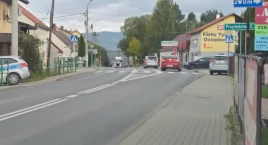 Potrącenie rowerzysty w Świnnej – utrudnienia w ruchu