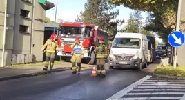 Zderzenie dwóch samochodów na ul. Witosa w Żywcu