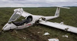 Tragiczny wypadek szybowca podczas lotu szkoleniowego w Bielsku-Białej