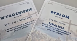 Uczniowie ZSB-D Żywiec z wyróżnieniem w ogólnopolski&hellip;