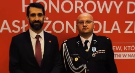 Strażak z Kamesznicy wyróżniony za wieloletnie krwio&hellip;