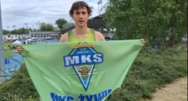 Filip Piwowarczyk w finale Mistrzostw Polski U18 w trójskoku