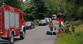 Wypadek w Tresnej z udziałem autobusu i skutera. Słu&hellip;