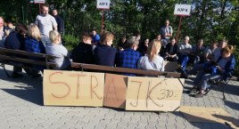 Strajk w żywieckim Hutchinsonie trwa. Załoga nie zamierza podjąć pracy 