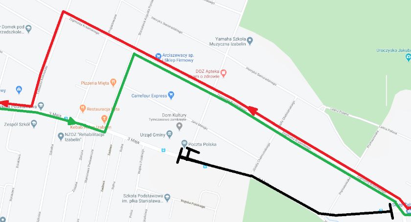 UWAGA - ZAMKNIĘCIE ODCINKA UL. 3 MAJA