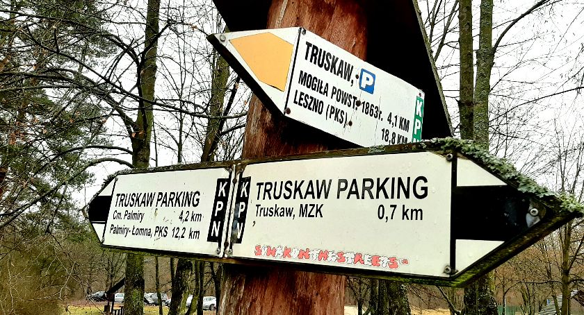 UTRUDNIENIA NA SZLAKU KPN W TRUSKAWIU