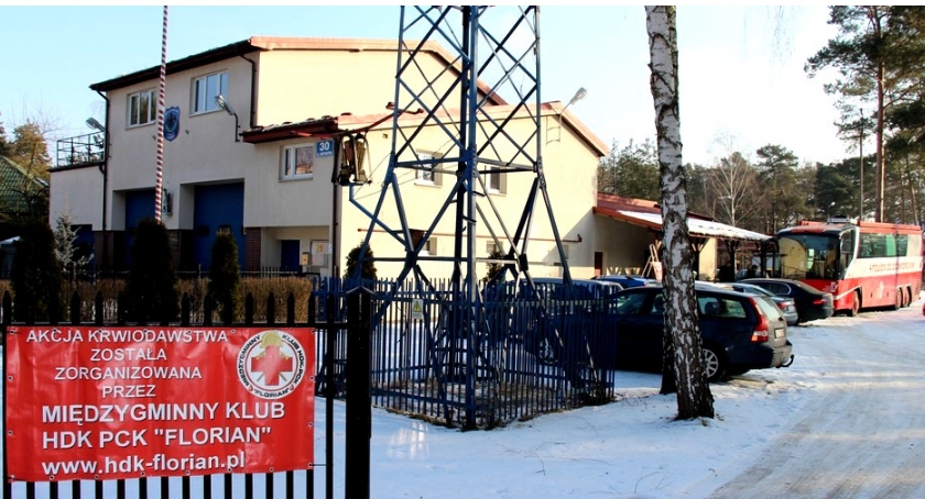 ODDALIŚMY KOLEJNE LITRY KRWI, POZNALIŚMY NOWE SPRZĘTY W OSP LASKI