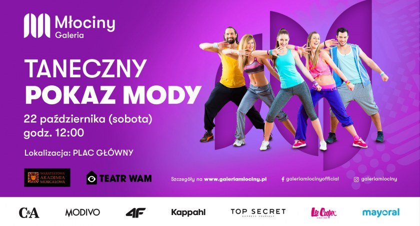 TANECZNYM KROKIEM PO WYBIEGU W GALERII MŁOCINY