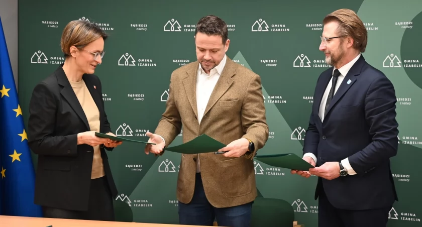 NOWA DROGA Z BIELAN DO IZABELINA I STARYCH BABIC