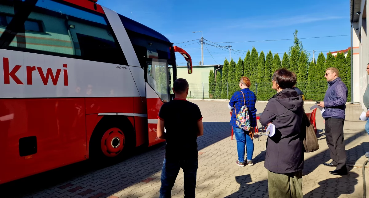AKCJA KRWIODAWSTWA PRZY OSP BORZĘCIN DUŻY
