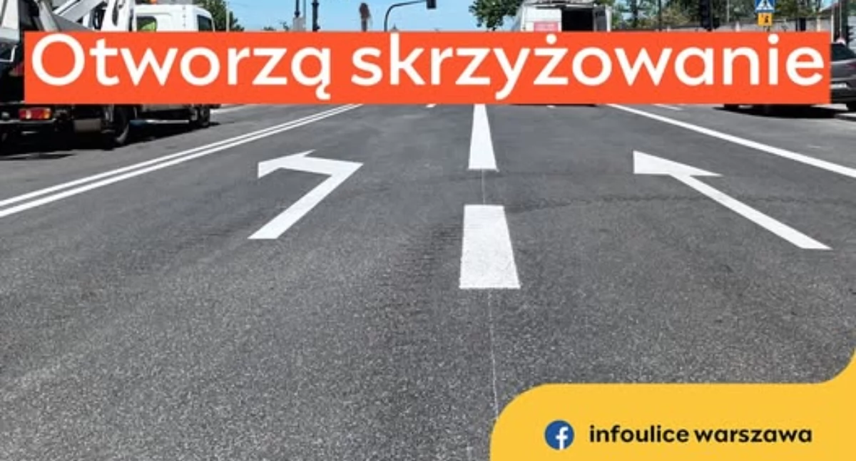 W PIĄTEK OTWORZĄ SKRZYŻOWANIE W MOŚCISKACH