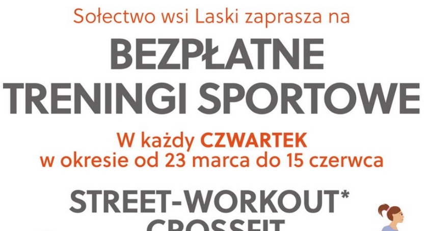 BEZPŁATNE TRENINGI SPORTOWE W LASKACH