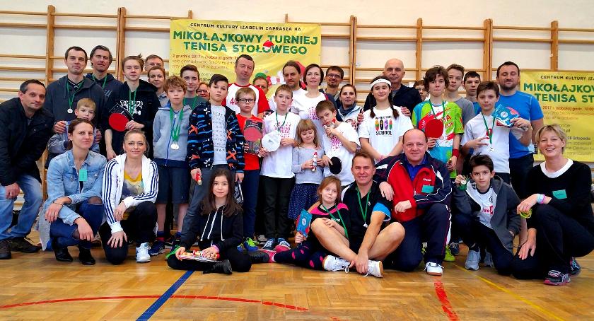 MIKOŁAJKOWY TURNIEJ TENISA STOŁOWEGO