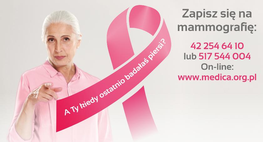  ZAPROSZENIE NA PROFILAKTYCZNE BADANIA PIERSI W IZABELINIE I STARYCH BABICACH