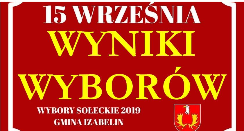 Z OSTATNIEJ CHWILI - WYNIKI WYBORÓW