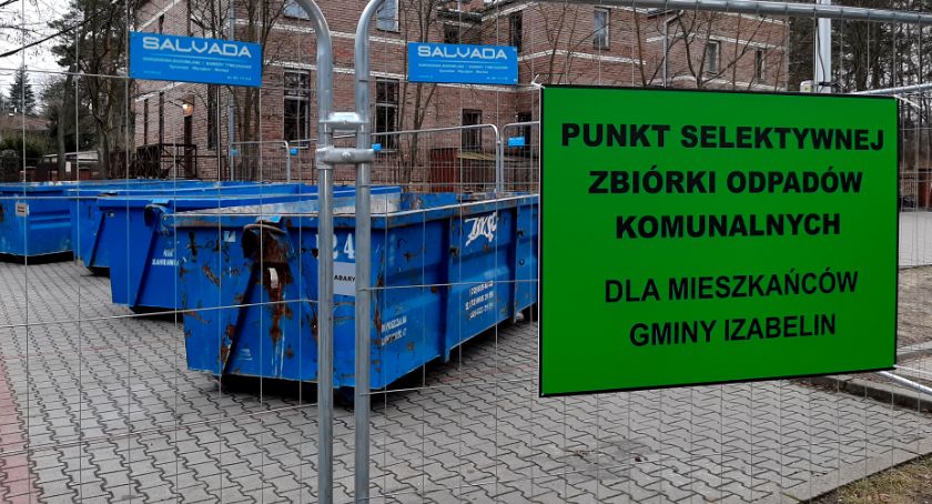 PSZOK W IZABELINIE JUŻ DZIAŁA