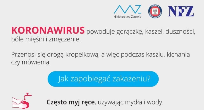 KORONAWIRUS - ZAOSTRZENIA I OGRANICZENIA