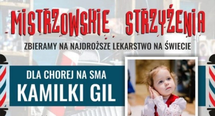 Mistrzowskie strzyżenia dla Kamilki Gil - pomoc dla chorej dziewczynki