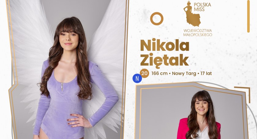 Nikola Ziętak z Nowego Targu wśród najpiękniejszych nastolatek z Małopolski - ruszyło głosowanie na Miss Nastolatek Internautów Województwa Małopolskiego