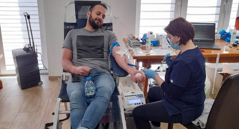 Trwa zbiórka krwi w remizie OSP w Rdzawce