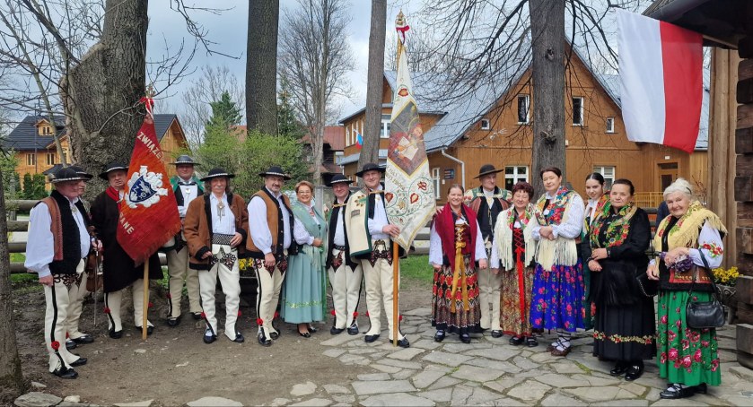 Święcone zakopiańskiego oddziału Zwiazku Podhalan 