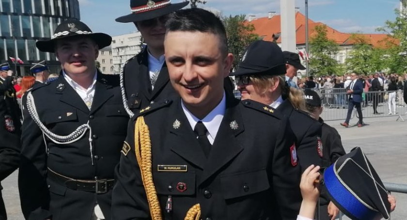 Mateusz Kukulak z promocją oficerską na młodszego kapitana