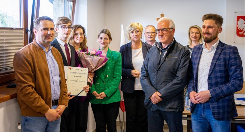 Stypendium oraz kolejna kadencja w Gminie Poronin