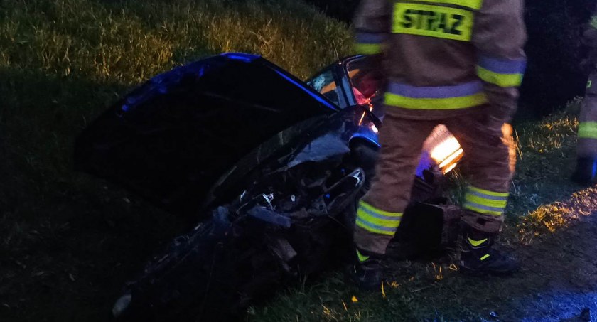 Wpadł do rowu - był kompletnie pijany