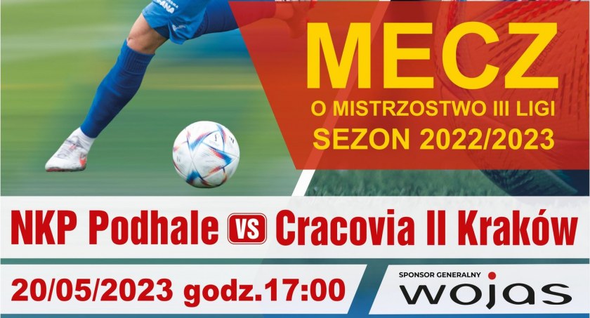  Mecz NKP Podhale - KS Cracovia II 