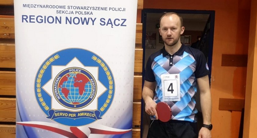 Sportowy sukces policjanta z Bukowiny Tatrzańskiej