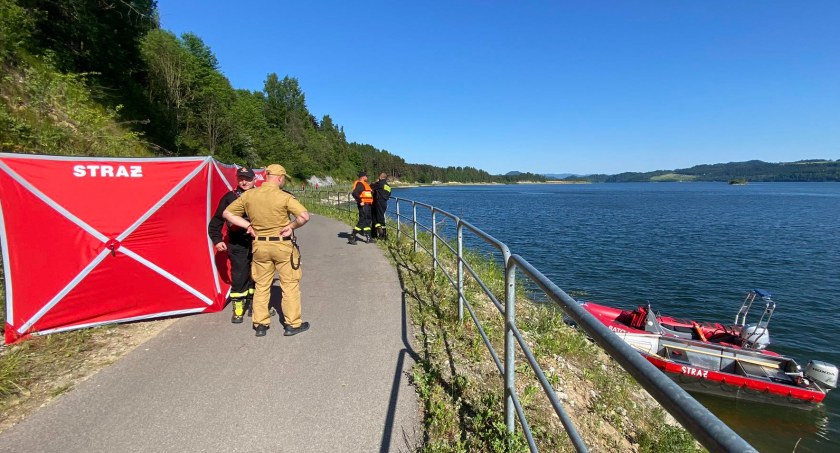 Tragiczny finał poszukiwań nad Jeziorem Czorsztyńskim