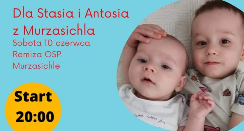 Staś i Antoś Sądelscy potrzebują naszej pomocy - zaproszenie na góralską zabawę charytatywną w Murzasichlu