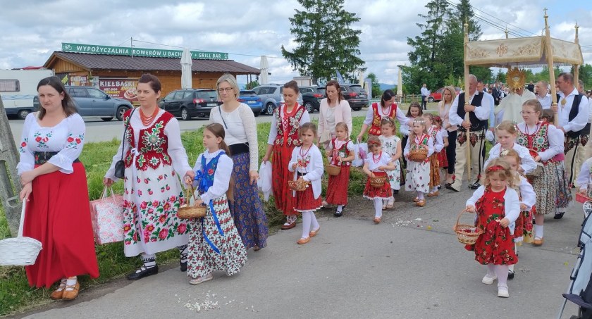 Góralskie Boże Ciało w Podczerwonem