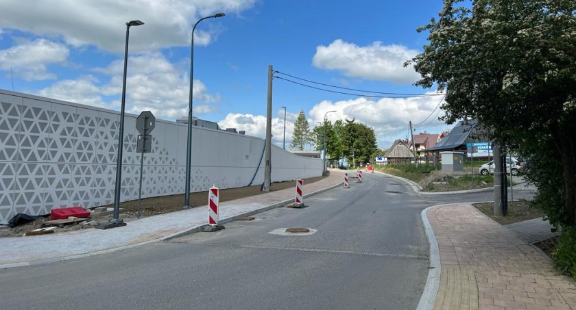 Utrudnienia na ul. Smrekowej w Zakopanem