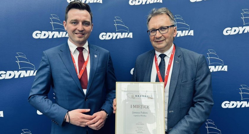 Lipnica Wielka: skarbnik Janusz Pakos najlepszy, wójt Mateusz Lichosyt wyróżniony